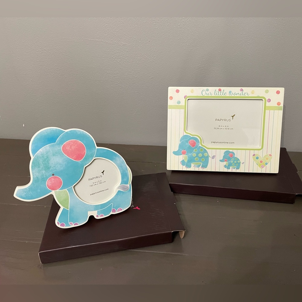 Papyrus Baby Photo Frames